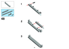 LEGO 8258 instructions page 19 – build guide